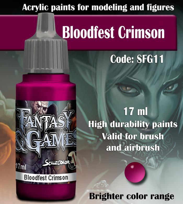 FANTASY & GAME: BLOODFEST CRIMSON SFG-11 | BD Cosmos