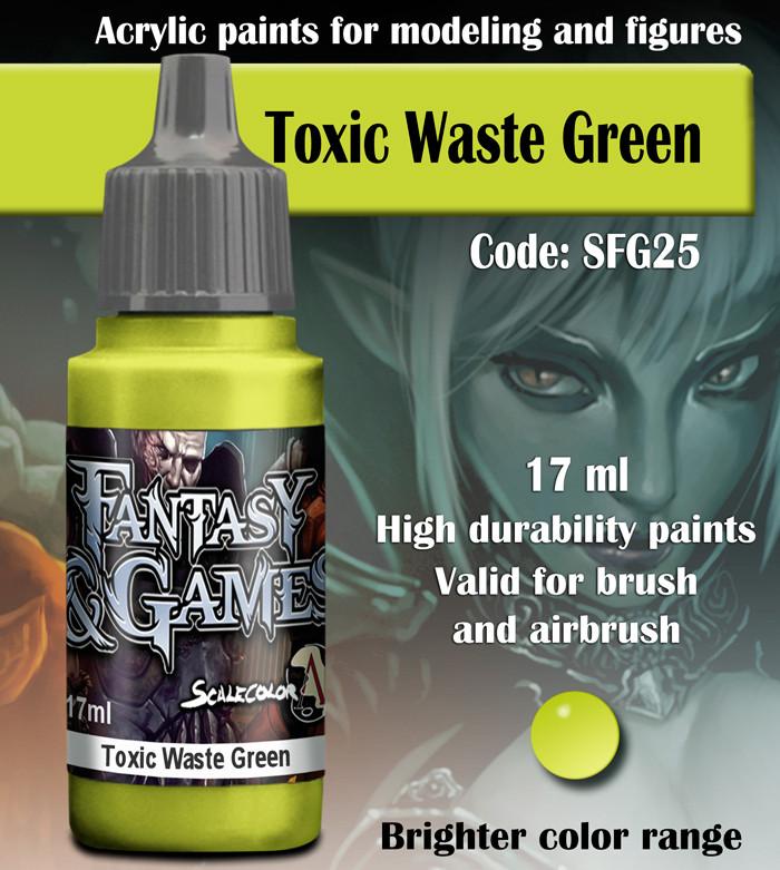 FANTASY & GAME: TOXIC WASTE GREEN SFG-25 | BD Cosmos