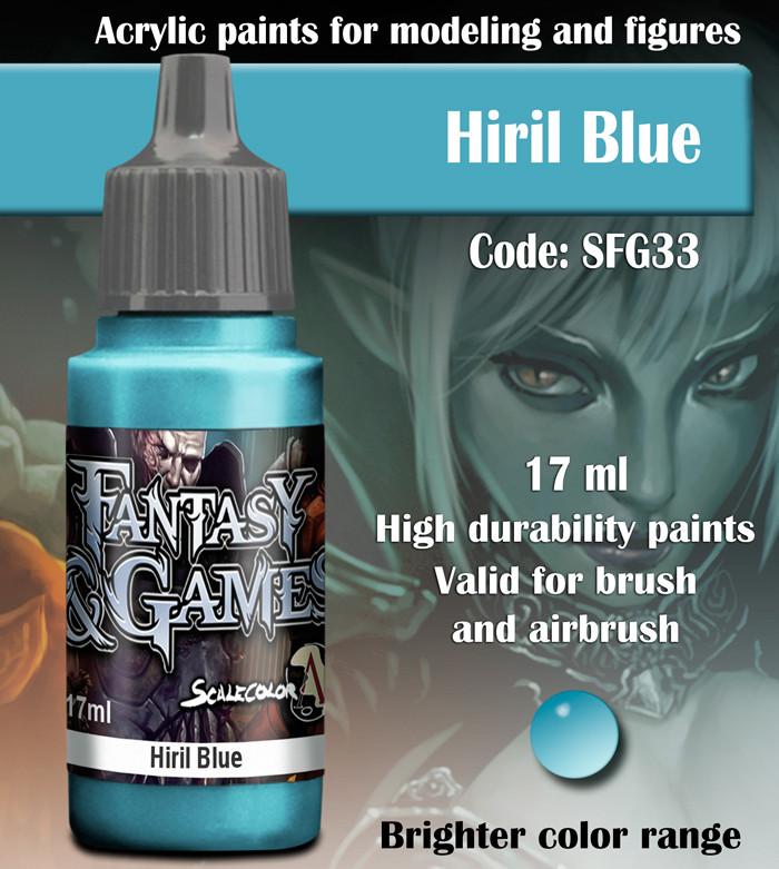 FANTASY & GAME: HIRIL BLUE SFG-33 | BD Cosmos