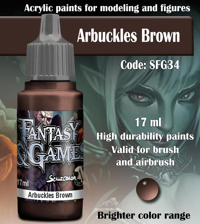 FANTASY & GAME: ARBUCKLES BROWN SFG-34 | BD Cosmos
