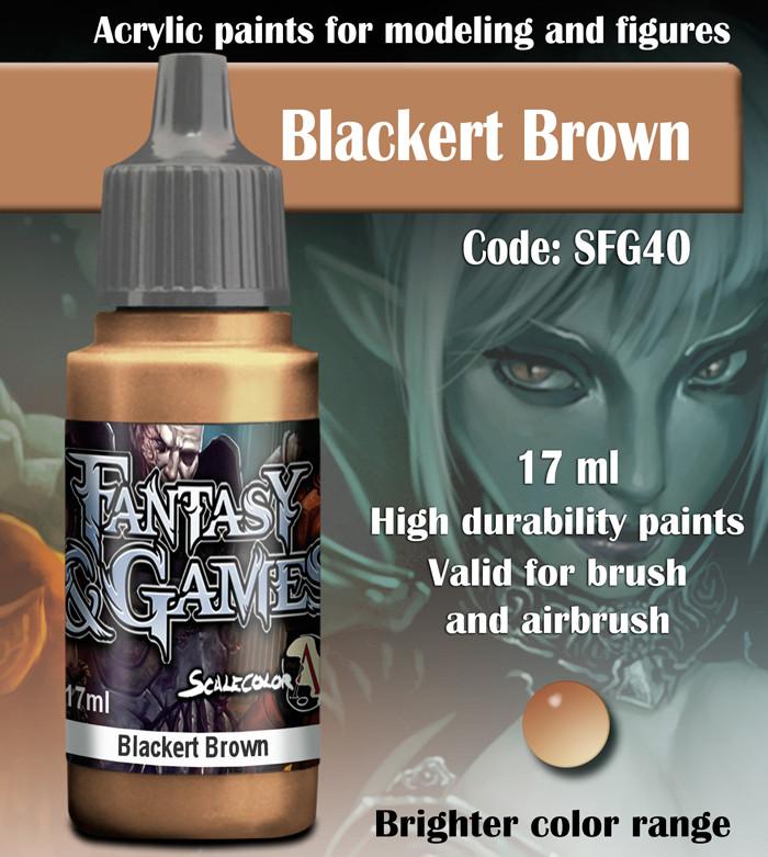 FANTASY & GAME: BLACKERT BROWN SFG-40 | BD Cosmos