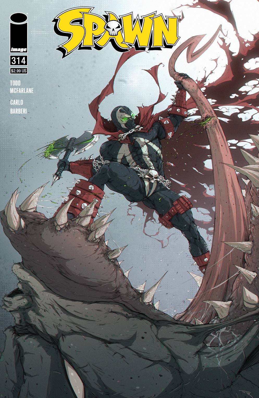Spawn #314 Cover C Revolver | BD Cosmos