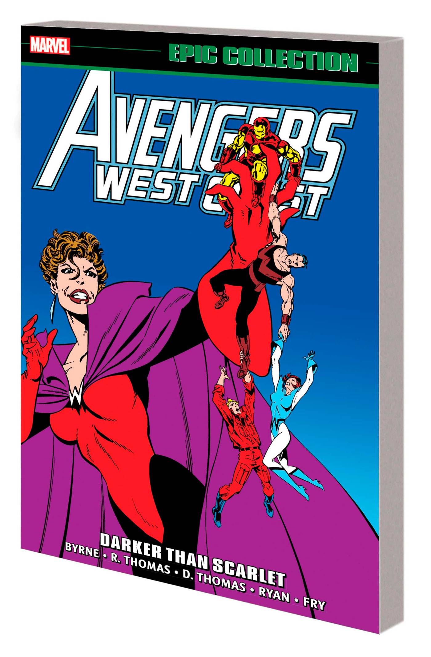 Avengers West Coast Epic Collector's TPB Darker Than Scarlet | BD Cosmos
