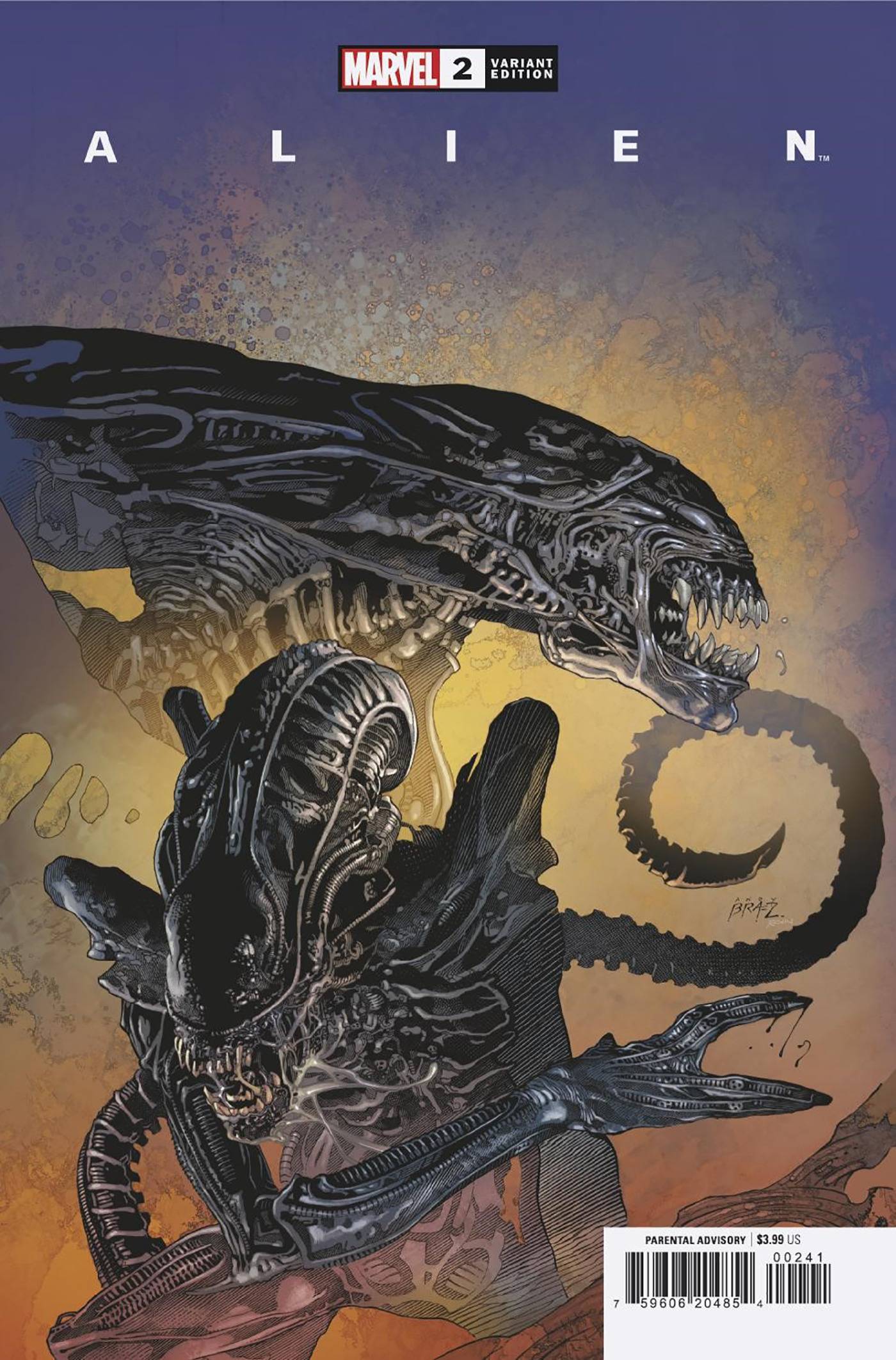 Alien #2 (2022) Marvel Brase Release 10/19/2022 | BD Cosmos