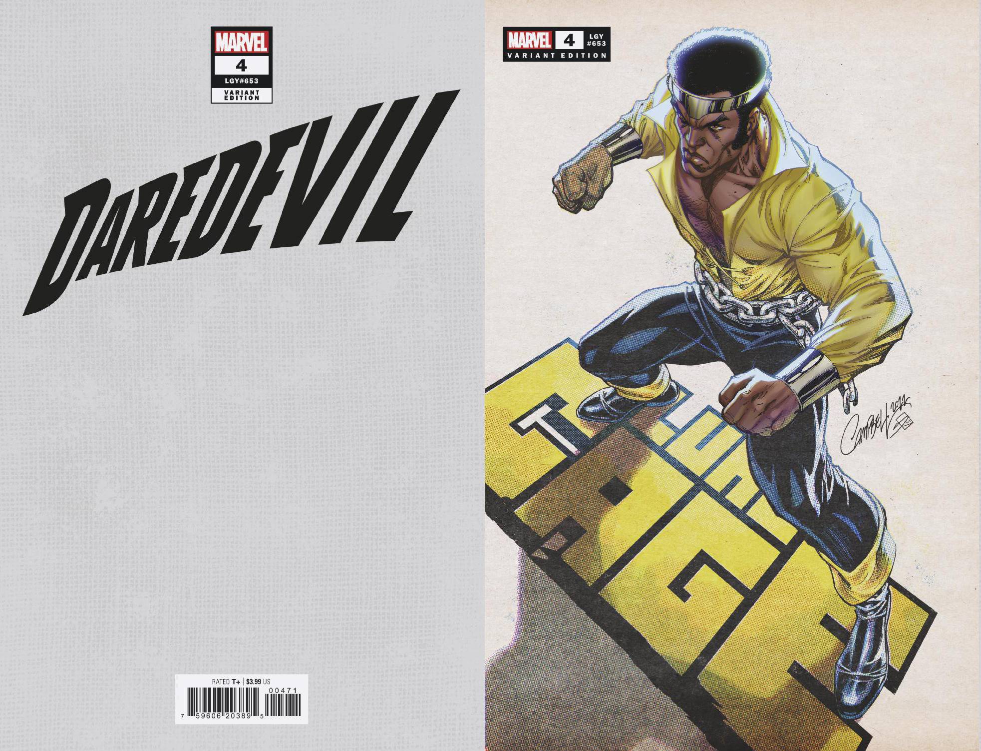 Daredevil #4 (2022) Marvel Js Campbell Anniversary Release 10/12/2022 | BD Cosmos