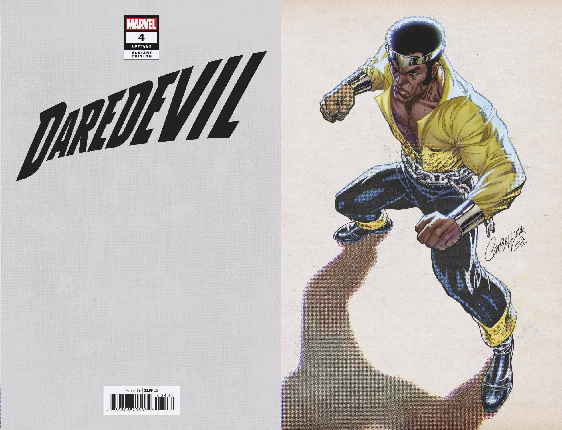 Daredevil #4 (2022) Marvel 1:100 JSC Virgin Sortie 10/12/2022 | BD Cosmos