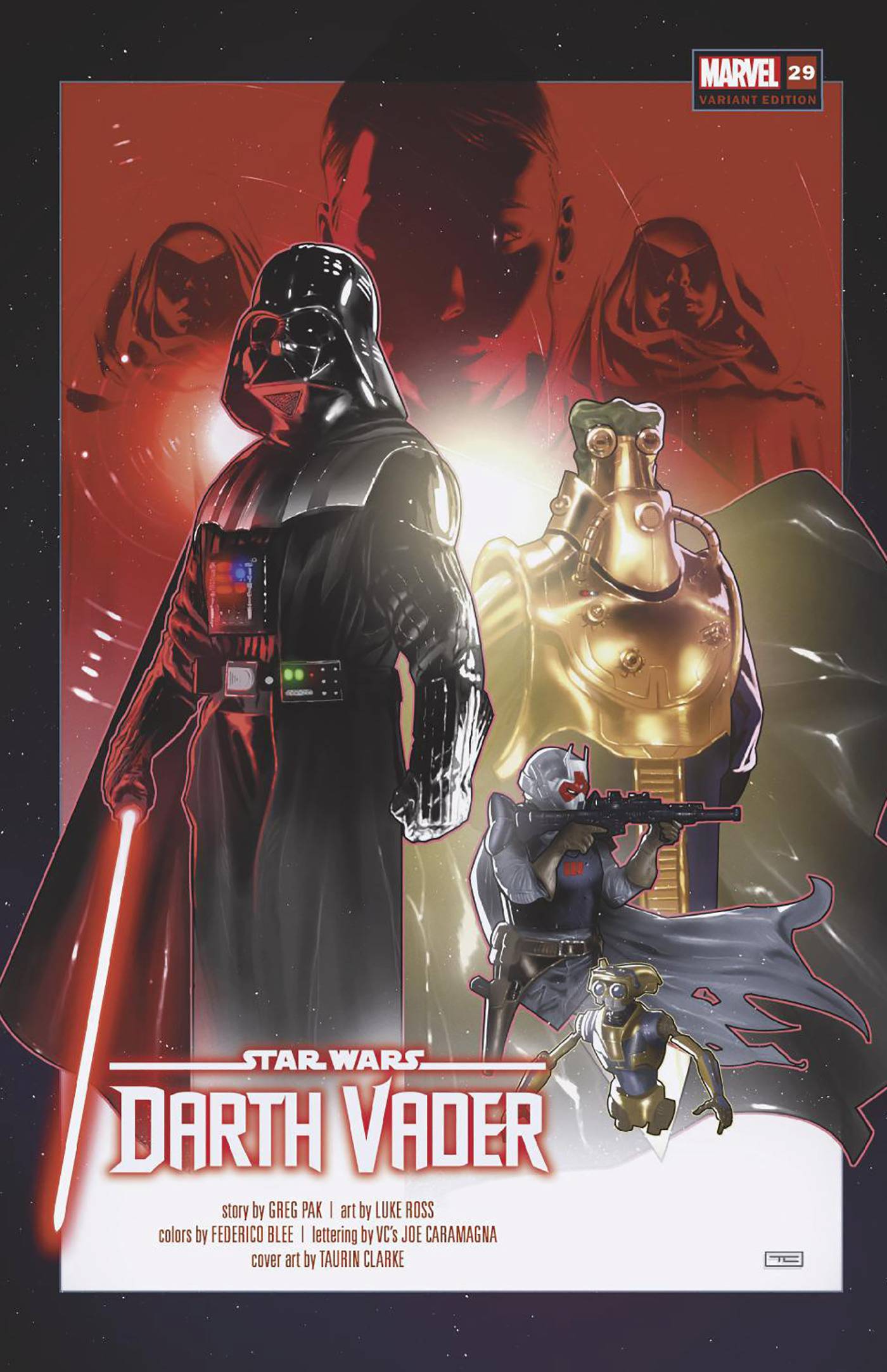 Star Wars Darth Vader #29 (2020) Marvel Clarke Revelations Release 11/30/2022 | BD Cosmos