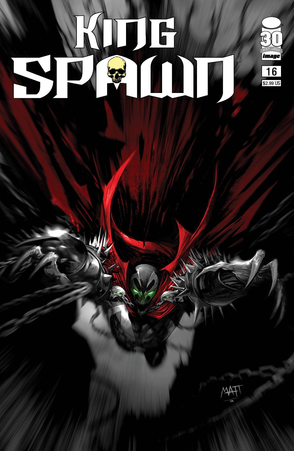 King Spawn #16 (2021) Image B Mattina Release 11/02/2022 | BD Cosmos