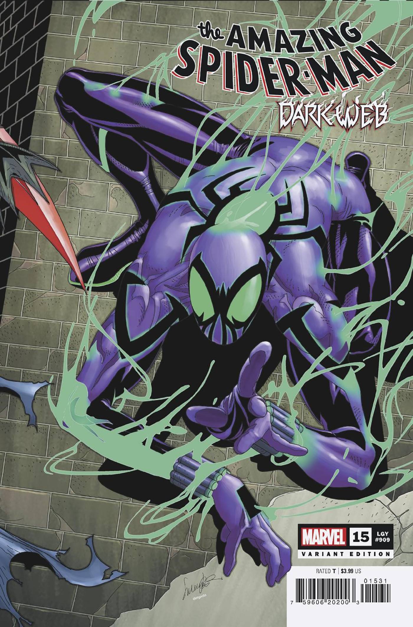 Amazing Spider-Man #15 (2022) Sortie de connexion Marvel Larroca 12/14/2022 | BD Cosmos