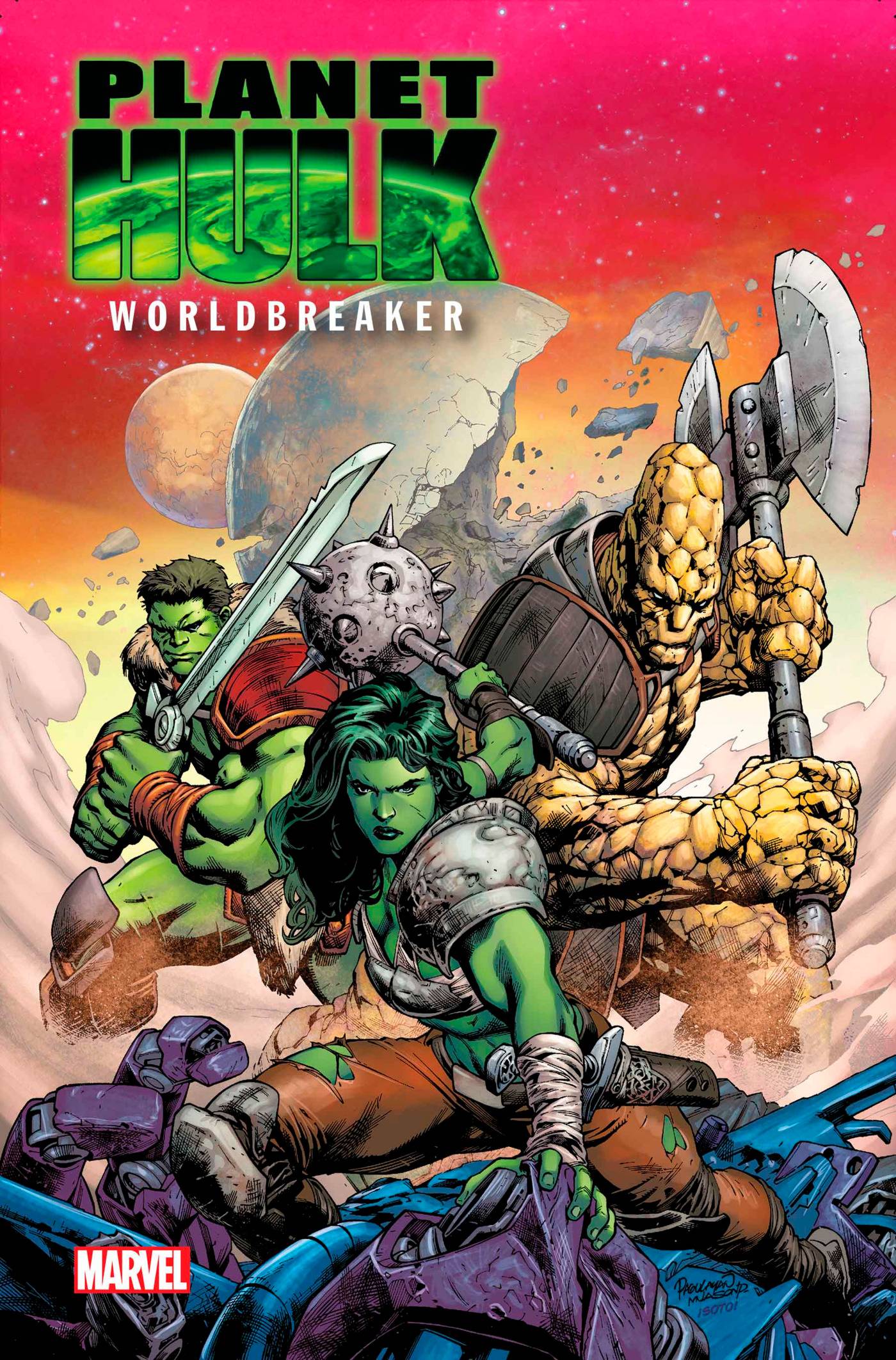 Planet Hulk Worldbreaker #3 (2022) Marvel Pagulayan (subscription) | BD Cosmos