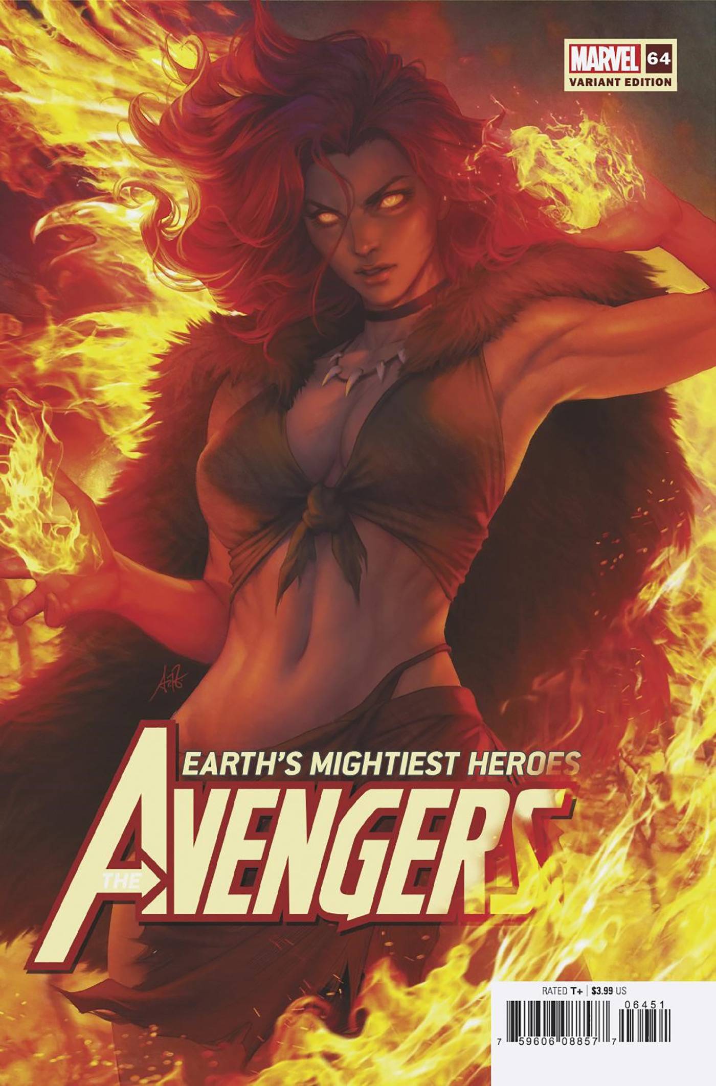 Avengers #64 (2018) Marvel Artgerm  Release 01/04/2023 | BD Cosmos