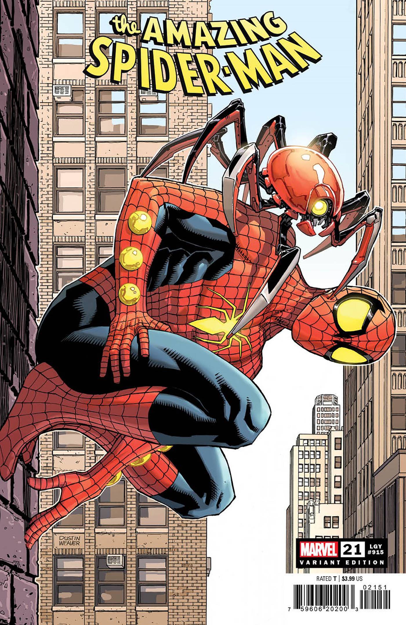 Amazing Spider-Man #21 (2022) Marvel 1:25 Weaver Sortie 03/08/2023 | BD Cosmos