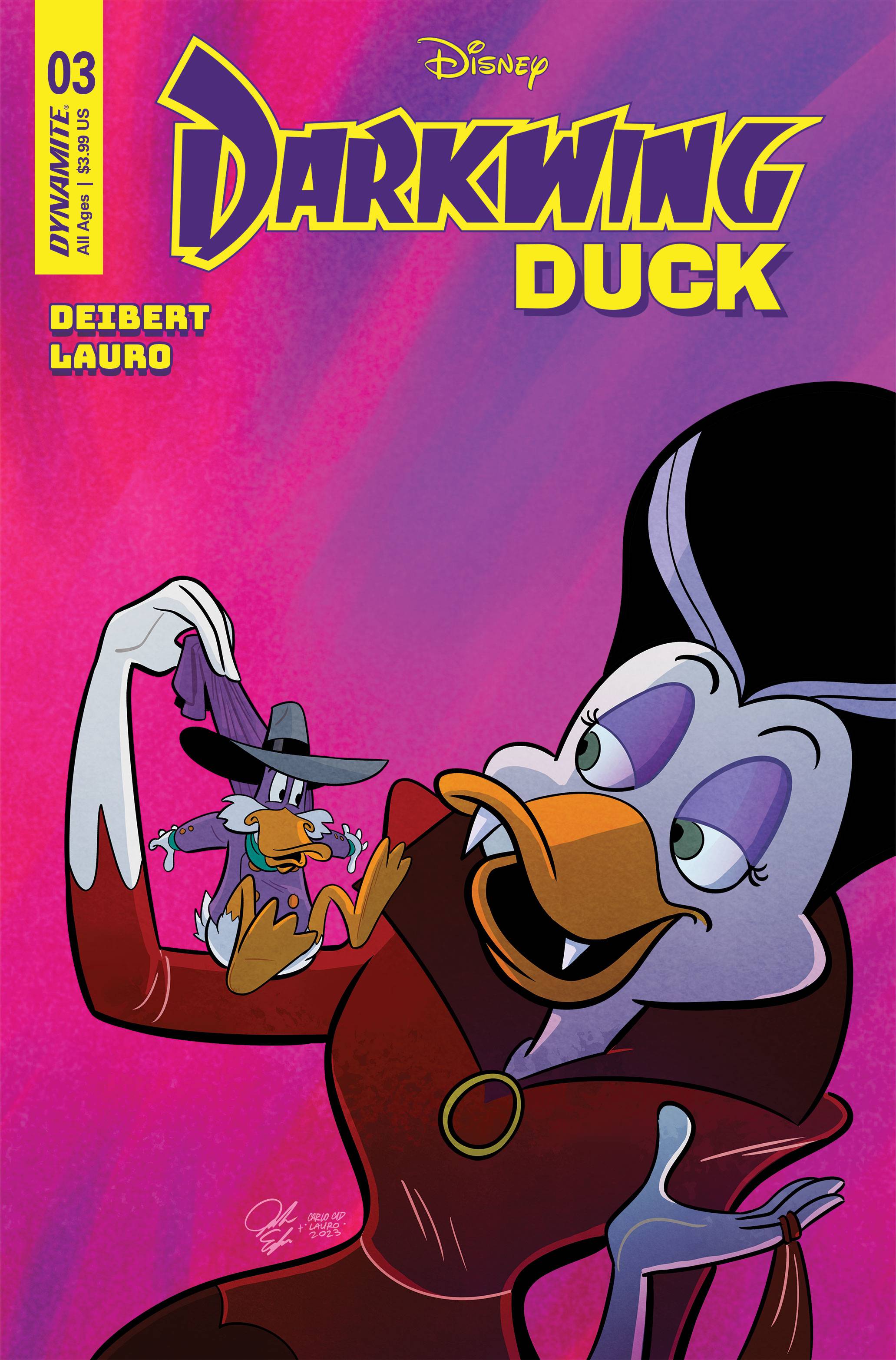 Darkwing Duck #3 (2023) Dynamite Edgar Release 03/15/2023 | BD Cosmos