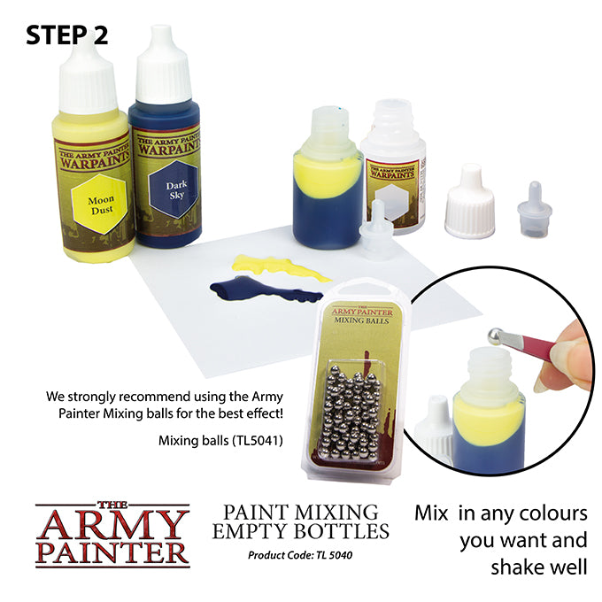 ARMY PAINTER: PAINT MIXING EMPTY BOTTLES | BD Cosmos