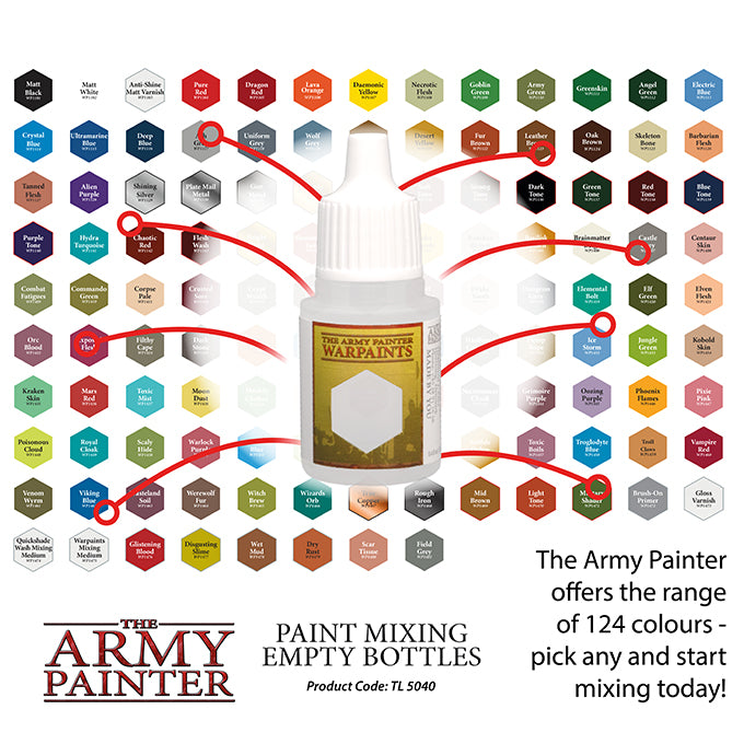 ARMY PAINTER: PAINT MIXING EMPTY BOTTLES | BD Cosmos