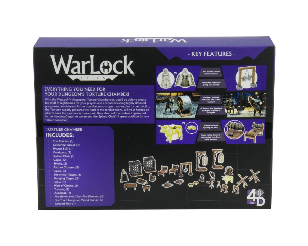 WARLOCK TILES: ACCESSORIES - TORTURE CHAMBER | BD Cosmos