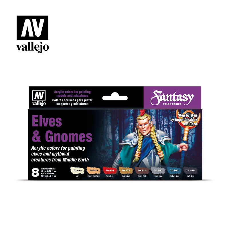 VALLEJO: ELVES & GNOMES SET | BD Cosmos