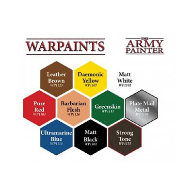 ARMY PAINTER: WARPAINTS STARTER PAINT SET NEW | BD Cosmos