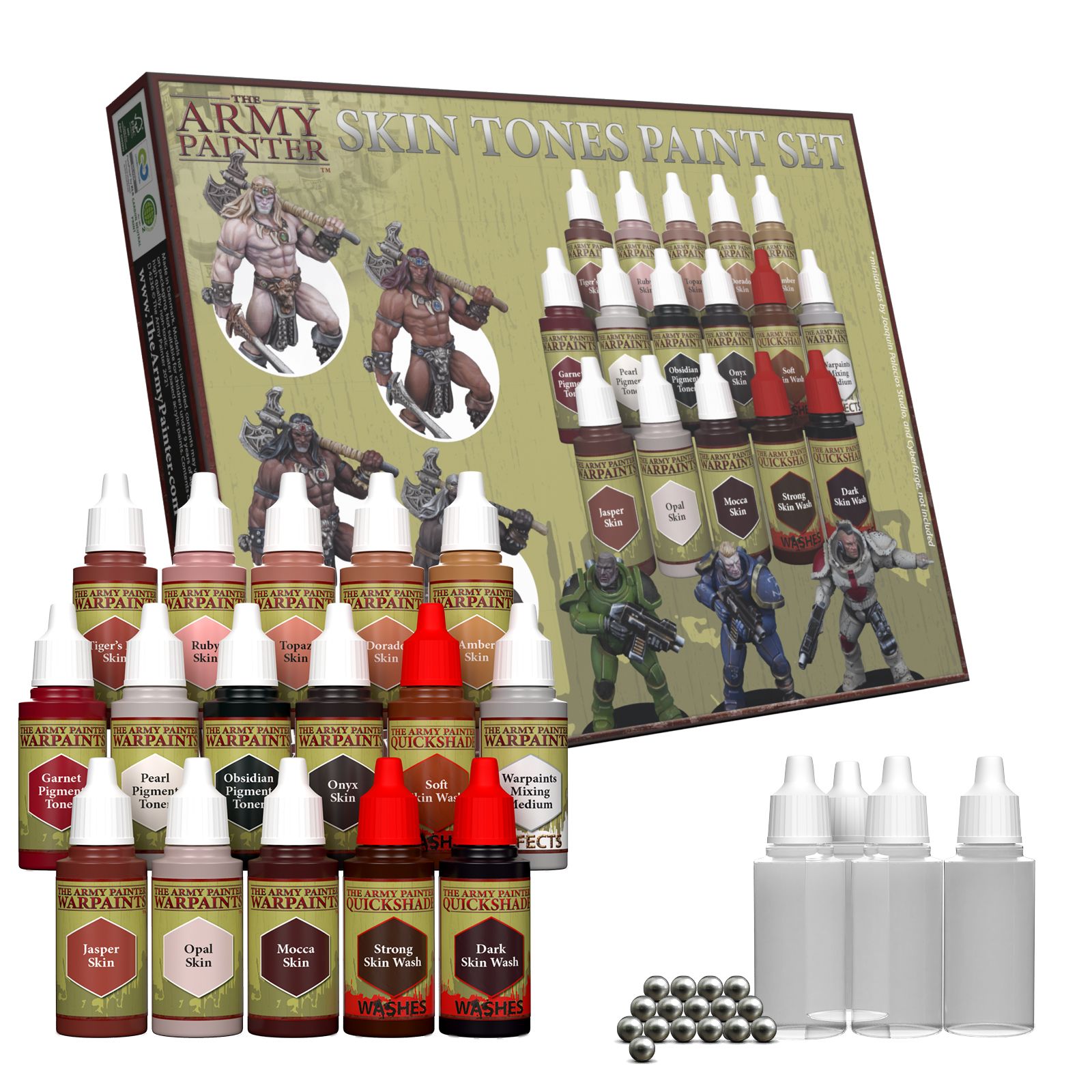ARMY PAINTER: SKIN TONE PAINT SET | BD Cosmos