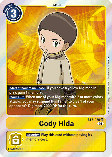Cody Hida [BT8-089] [New Awakening] | BD Cosmos