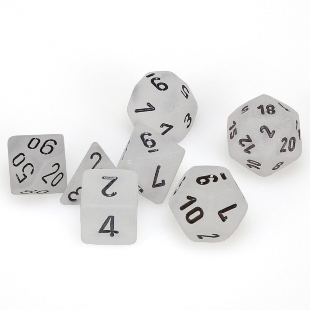 FROSTED 7-DIE SET CLEAR/BLACK. CHX27401 | BD Cosmos