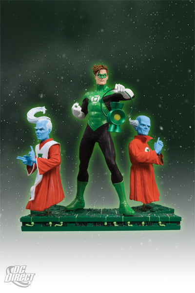 GREEN LANTER LEGACIES: MULTI-PART STATUE - PART 1 - HAL JORDAN & GUARDIANS OF THE UNIVERSE | BD Cosmos