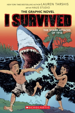 I SURVIVED GRAPHIC NOVEL 2 - THE SHARK ATTACKS OF 1916 | BD Cosmos