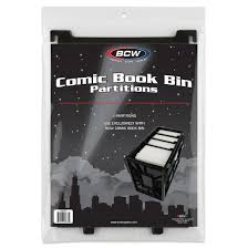 BCW COMIC BOOK BIN GRADED PARTITION 3-PACK | BD Cosmos