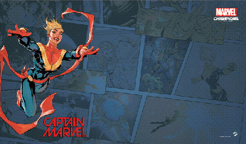 MARVEL CHAMPIONS LCG: CAPTAIN MARVEL GAME MAT | BD Cosmos