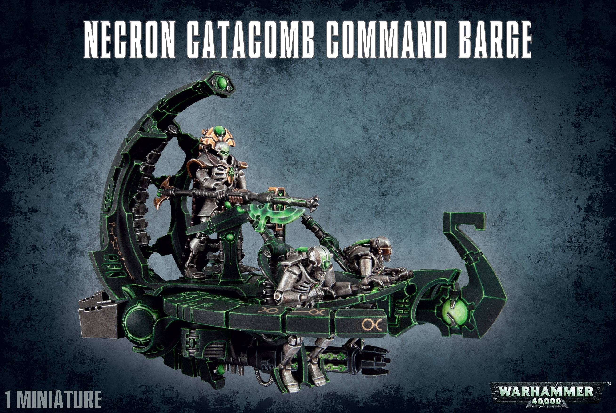 NECRONS: CATACOMB COMMAND BARGE/ANNIHILATION BARGE | BD Cosmos
