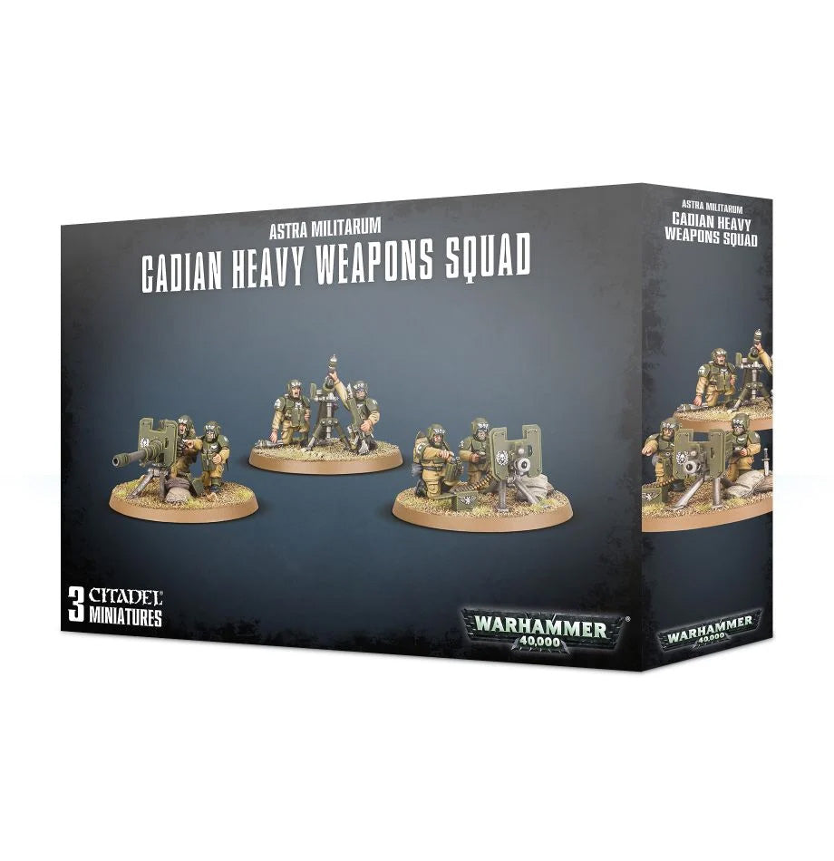 ASTRA MILITARUM: CADIAN HEAVY WEAPONS SQUAD | BD Cosmos
