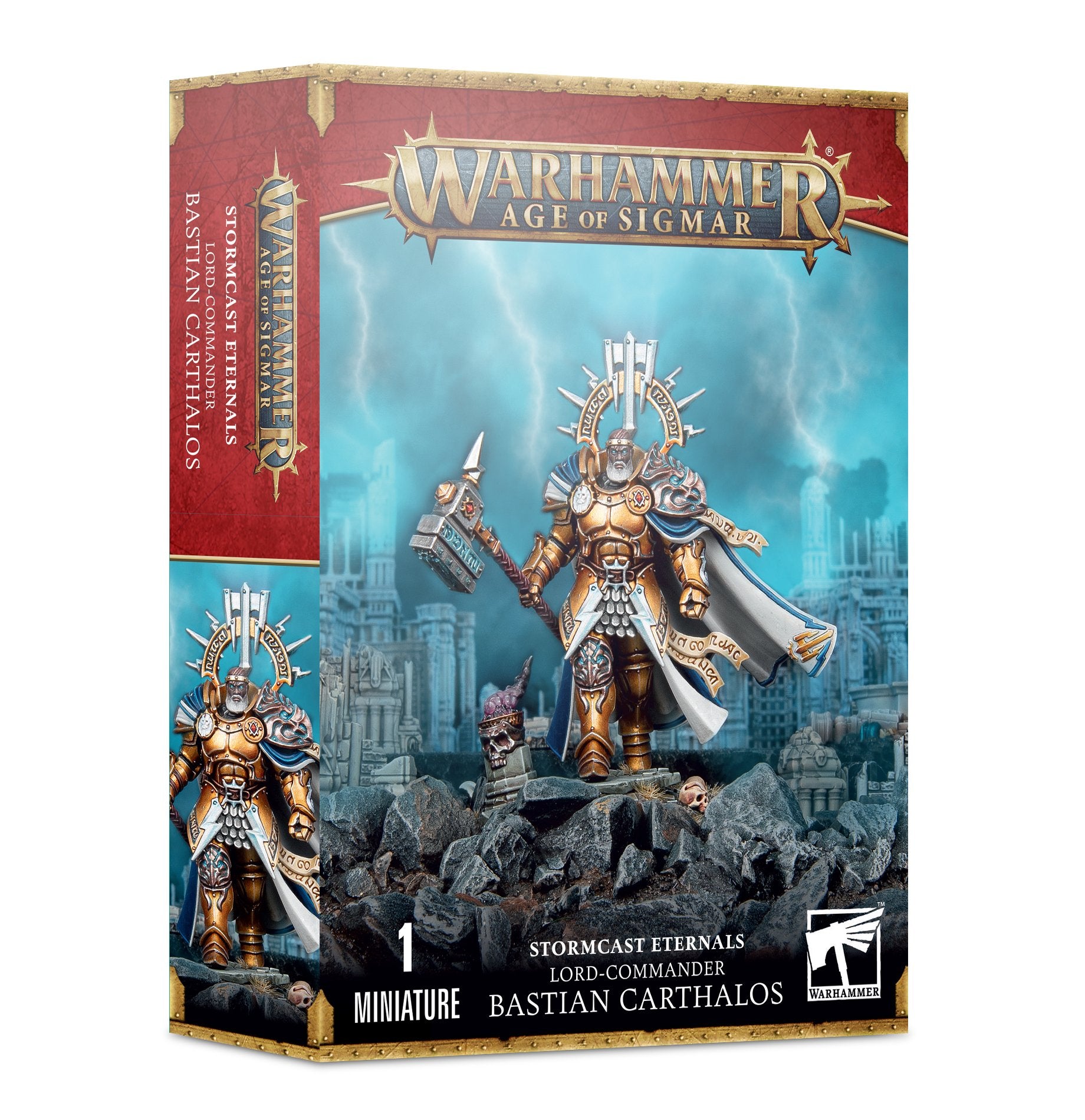 AOS BATTLETOME: STORMCAST ETERNALS LORD-COMMANDER BASTIAN CARTHALOS | BD Cosmos