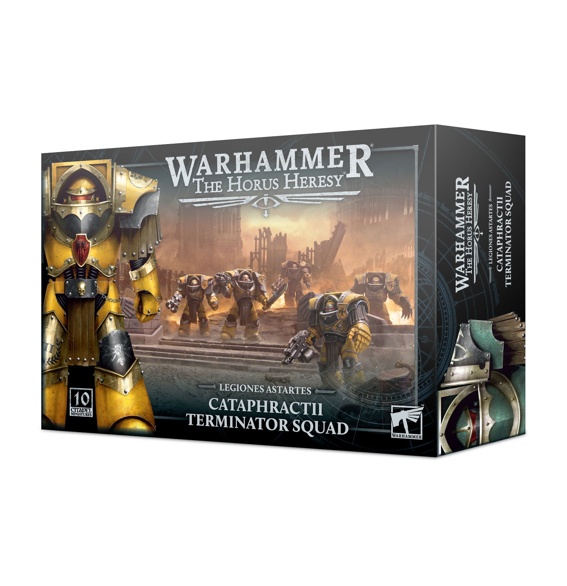 HORUS HERESY LEGIONES ASTARTES: CATAPHRACTII TERMINATOR SQUAD | BD Cosmos