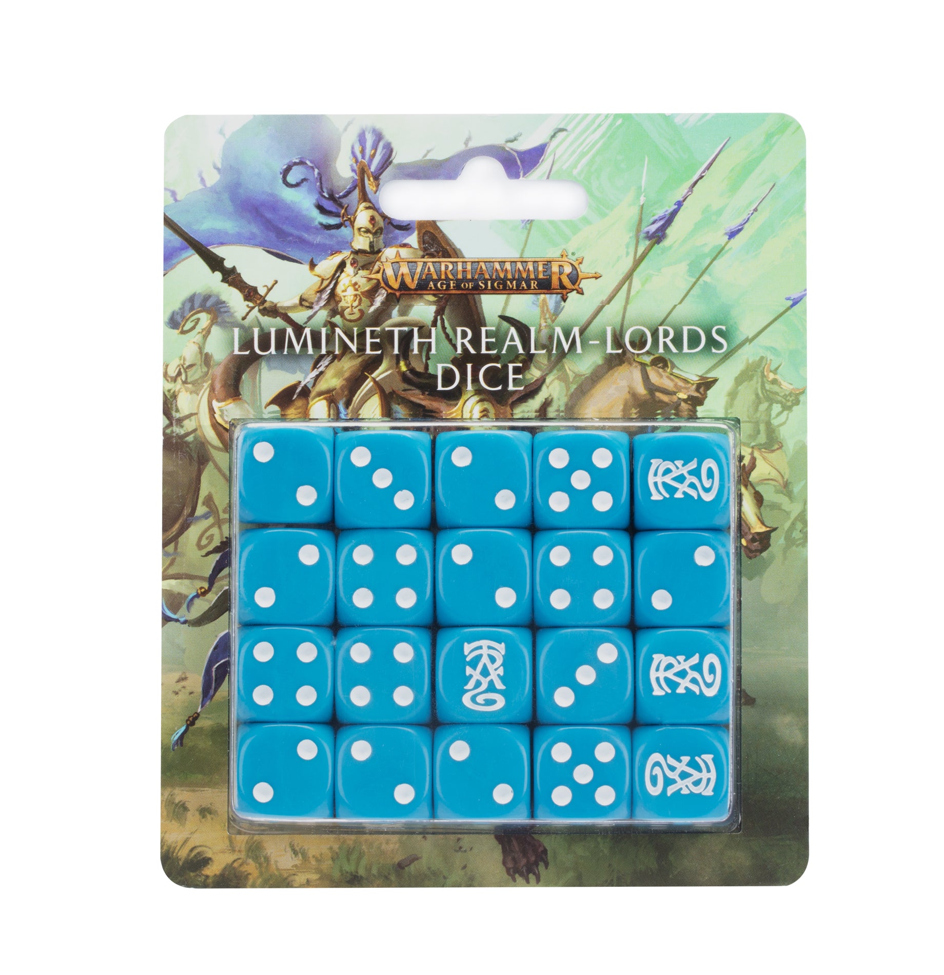 AGE OF SIGMAR: LUMINETH REALM-LORDS DICE SET | BD Cosmos