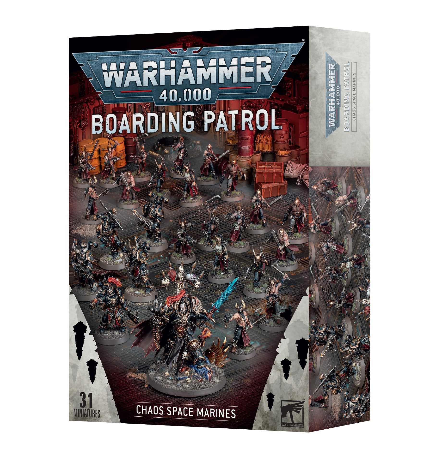 PATROUILLE D'EMBARQUEMENT : CHAOS SPACE MARINES | BD Cosmos