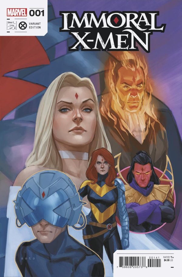 Immoral XMen #1 (2023) Marvel Noto Sos February Connecting SIN Release 02/22/2023 | BD Cosmos