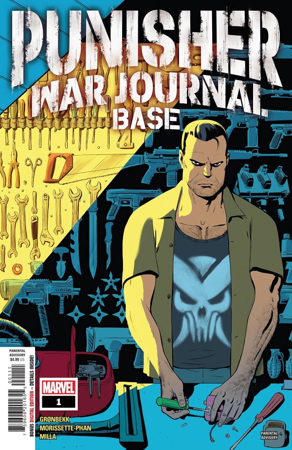 Punisher War Journal Base #1 (2023) Marvel Rodriguez Release 02/22/2023 | BD Cosmos