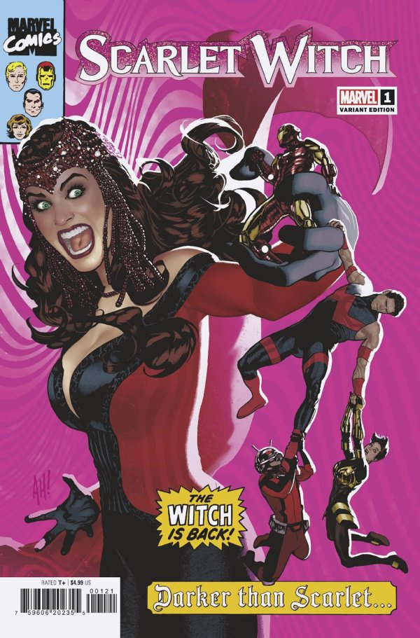 Scarlet Witch #1 (2023) Marvel Hughes Classic Hommage Sortie 01/04/2023 | BD Cosmos