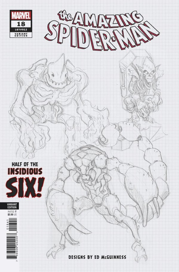 Incroyable Spider-Man #18 (2022) Sortie de Marvel Mcguinness Design 01/25/2023 | BD Cosmos