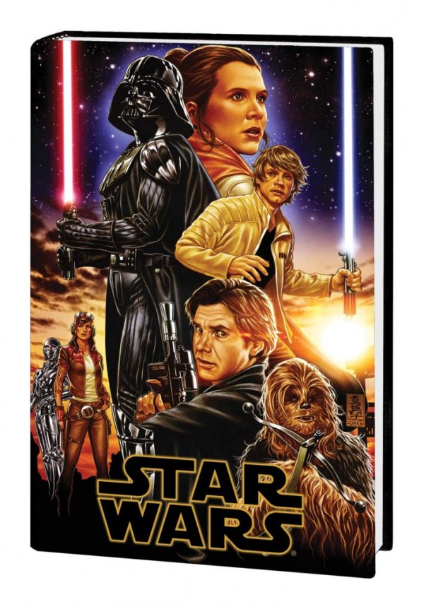 Star Wars By Jason Aaron Omnibus Hardcover Brooks Direct Market Variant (Mature) | BD Cosmos
