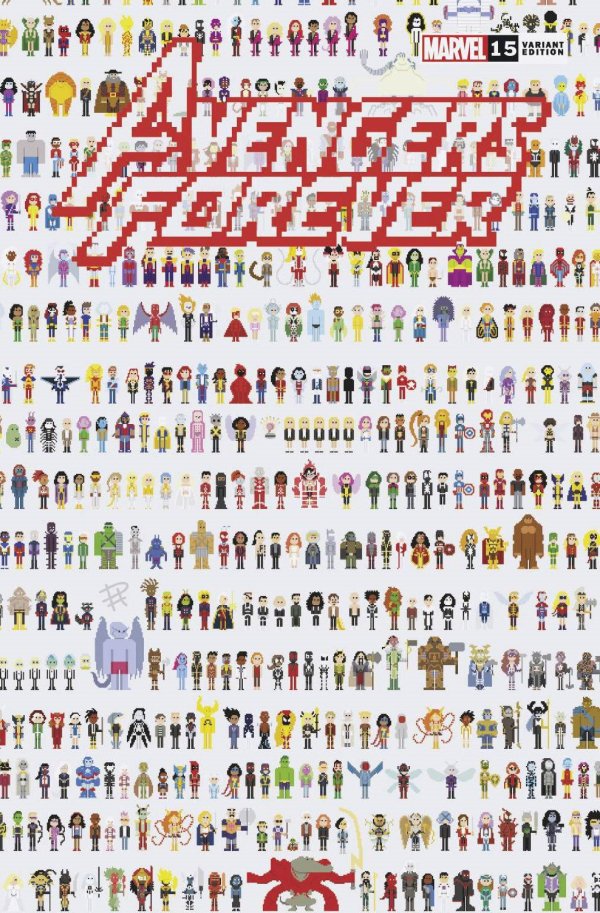 Avengers Forever #15 (2021) Marvel Hainsworth Wraparound Release 03/15/2023 | BD Cosmos