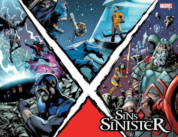 Sins Of Sinister #1 (2023) Marvel 1:25 Shaw Wraparound Sortie 01/25/2023 | BD Cosmos