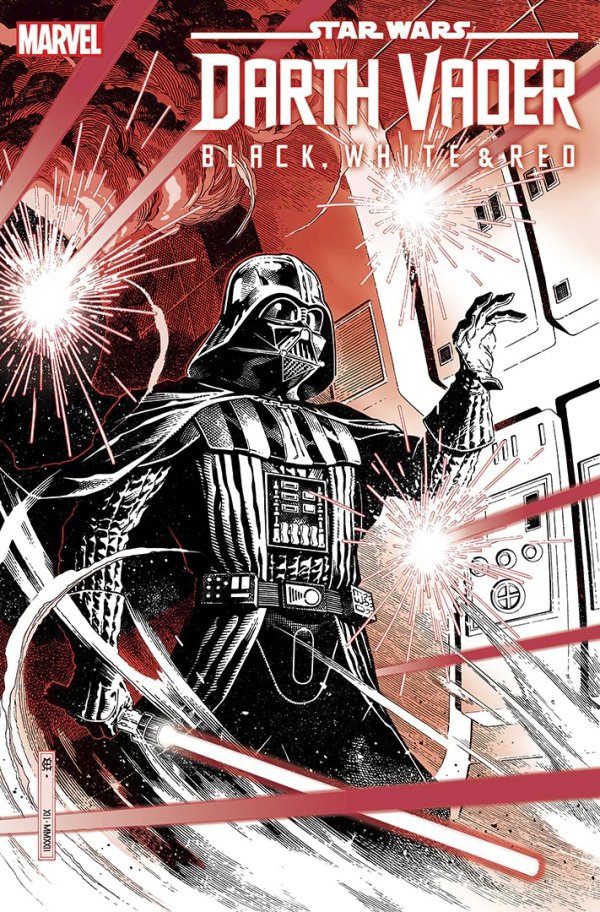 Star Wars Darth Vader Black White Red #1 Marvel Cheung Release 04/26/2023 | BD Cosmos
