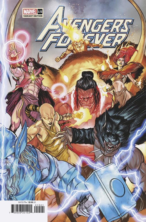 Avengers Forever #15 (2021) Marvel Past Future AA Connecting Release 03/15/2023 | BD Cosmos