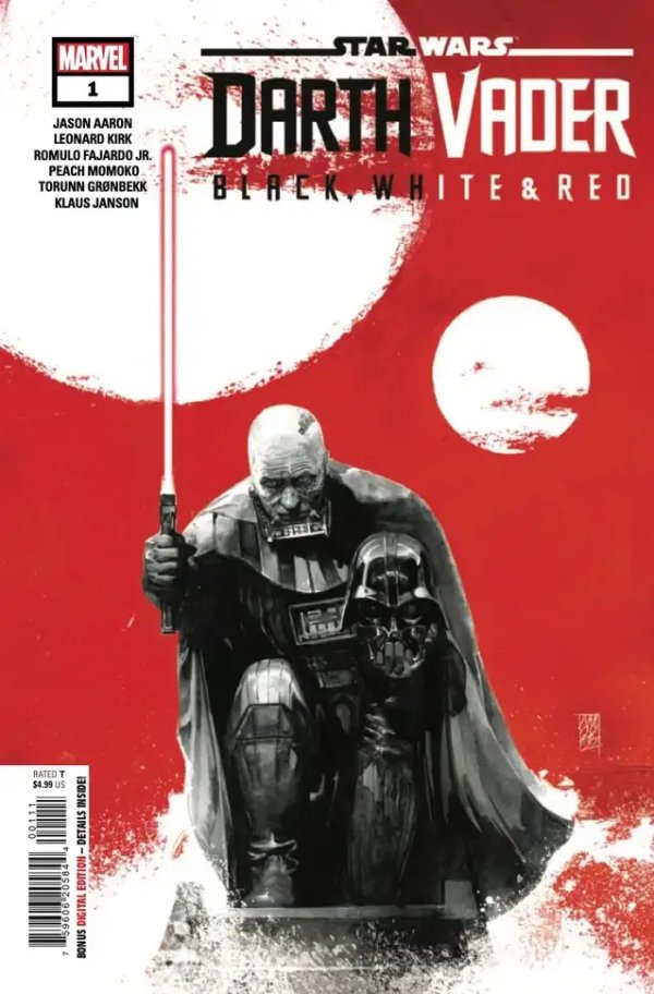 Star Wars Darth Vader Black White Red #1 Marvel Release 04/26/2023 | BD Cosmos
