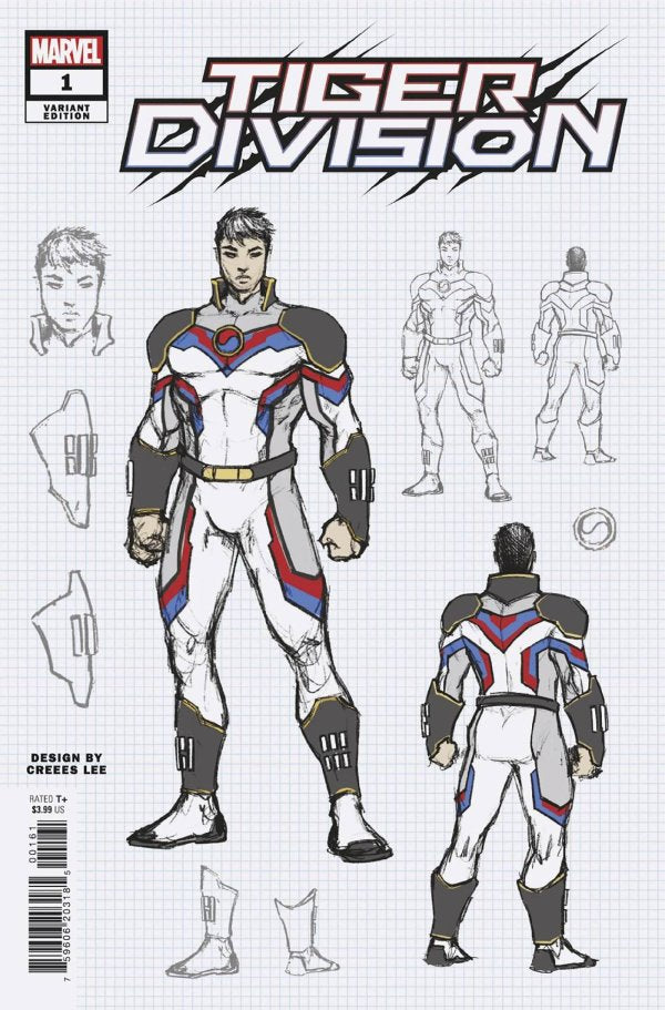 Tiger Division #1 (2022) Marvel 1:10 Creees Lee Design Release 11/02/2022 | BD Cosmos