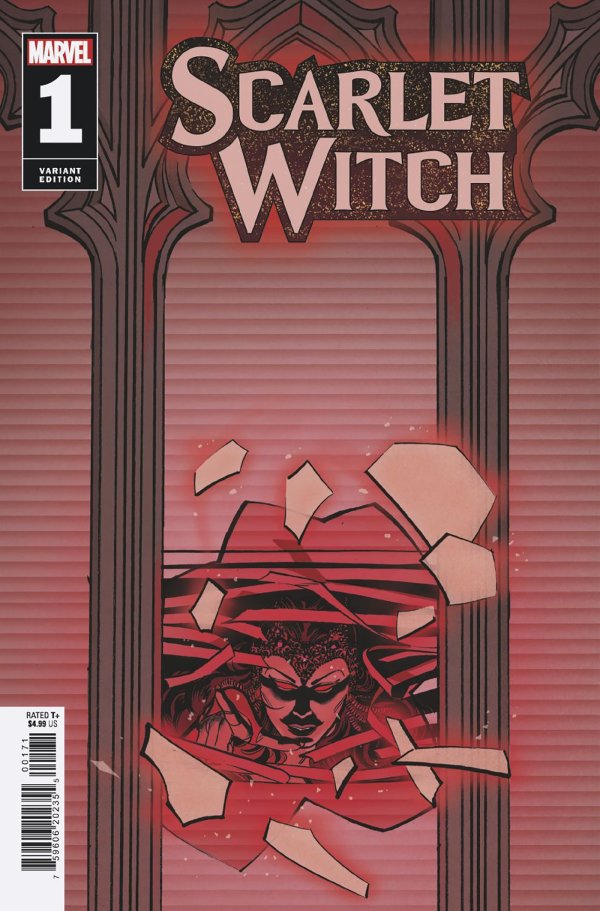 Scarlet Witch #1 (2023) Marvel Reilly Windowshades  Release 01/04/2023 | BD Cosmos