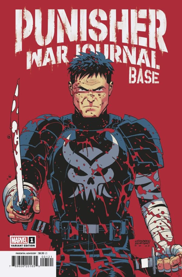 Punisher War Journal Base #1 (2023) Marvel Romero Release 02/22/2023 | BD Cosmos
