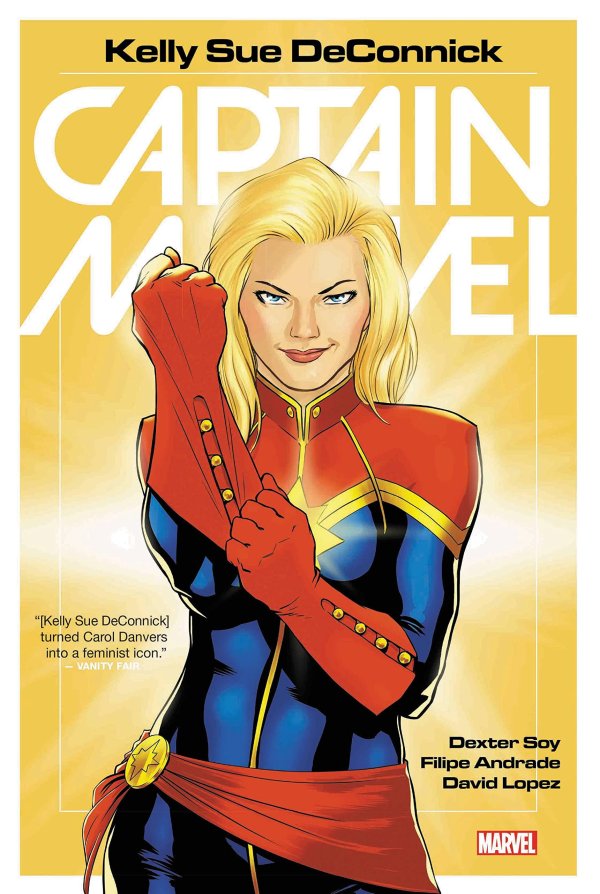 Captain Marvel By Kelly Sue Deconnick Omnibus Hardcover Lopez Variant | BD Cosmos