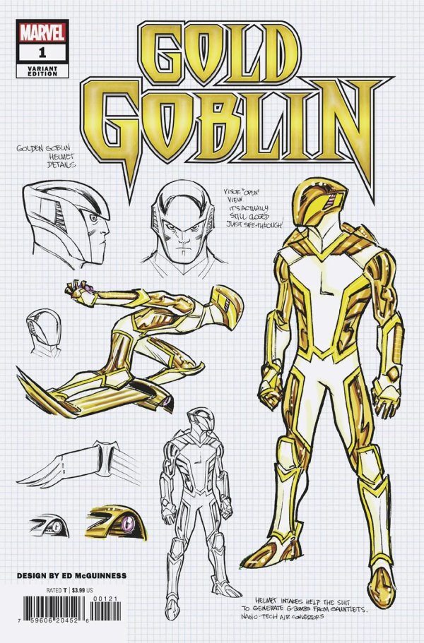 Gold Goblin #1 (2022) Marvel 1:25 Mcguinness Design Release 11/16/2022 | BD Cosmos
